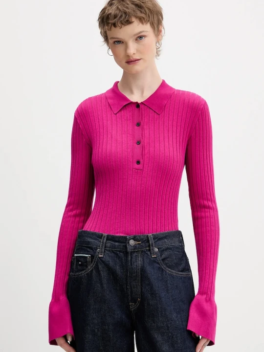 Zdjęcie produktu Karl Lagerfeld Jeans longsleeve różowy