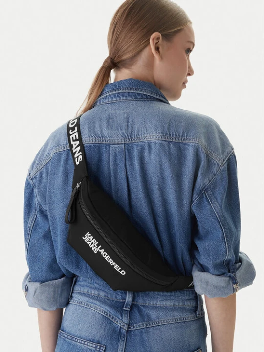 Zdjęcie produktu Karl Lagerfeld Jeans Nerka B1W30248 Czarny