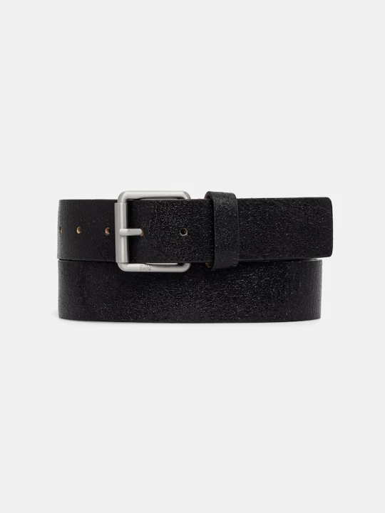 Zdjęcie produktu Karl Lagerfeld Jeans pasek męski skórzany czarny
