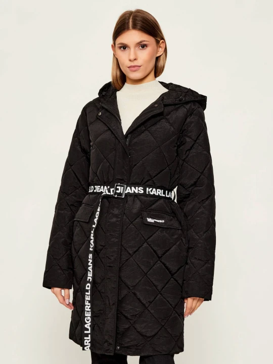 Zdjęcie produktu Karl Lagerfeld Jeans Płaszcz czarny