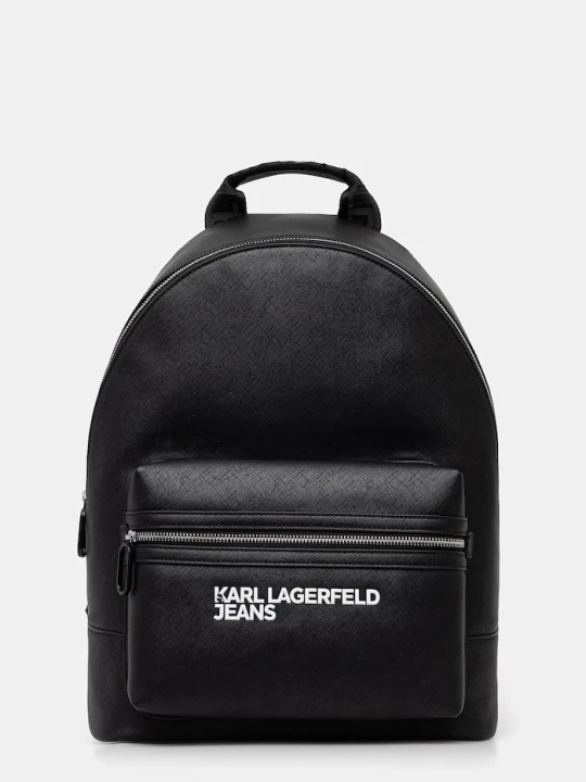 Zdjęcie produktu Karl Lagerfeld Jeans plecak męski z imitacji skóry czarny