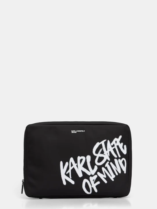 Zdjęcie produktu Karl Lagerfeld Jeans pokrowiec na laptopa męski czarny