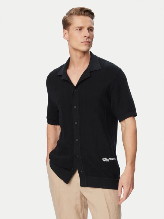 Zdjęcie produktu Karl Lagerfeld Jeans Polo B2M18028 Czarny Relaxed Fit