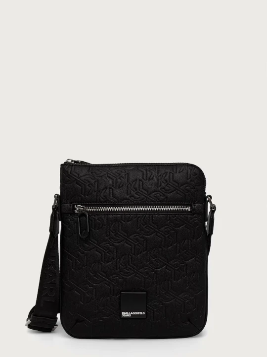 Zdjęcie produktu Karl Lagerfeld Jeans saszetka męska z imitacji skóry czarny