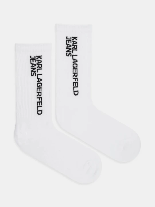 Zdjęcie produktu Karl Lagerfeld Jeans skarpetki 2-pack biały