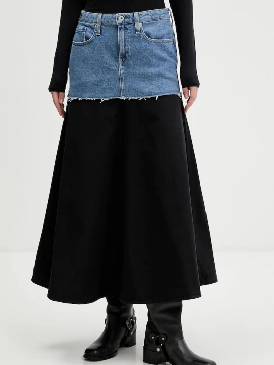 Zdjęcie produktu Karl Lagerfeld Jeans spódnica czarny