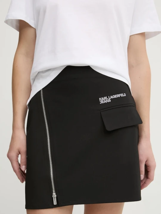 Zdjęcie produktu Karl Lagerfeld Jeans spódnica czarny