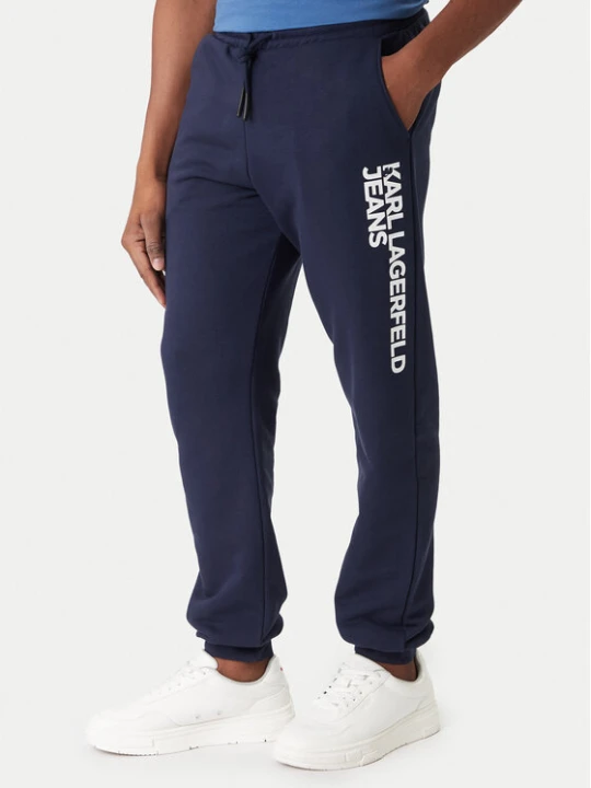 Zdjęcie produktu Karl Lagerfeld Jeans Spodnie dresowe A1M10001 Granatowy Slim Fit