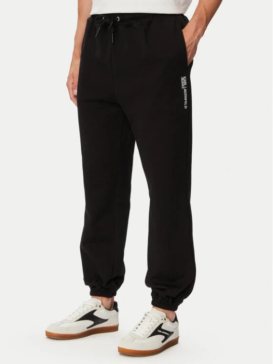 Zdjęcie produktu Karl Lagerfeld Jeans Spodnie dresowe B3M10014 Czarny Slim Fit