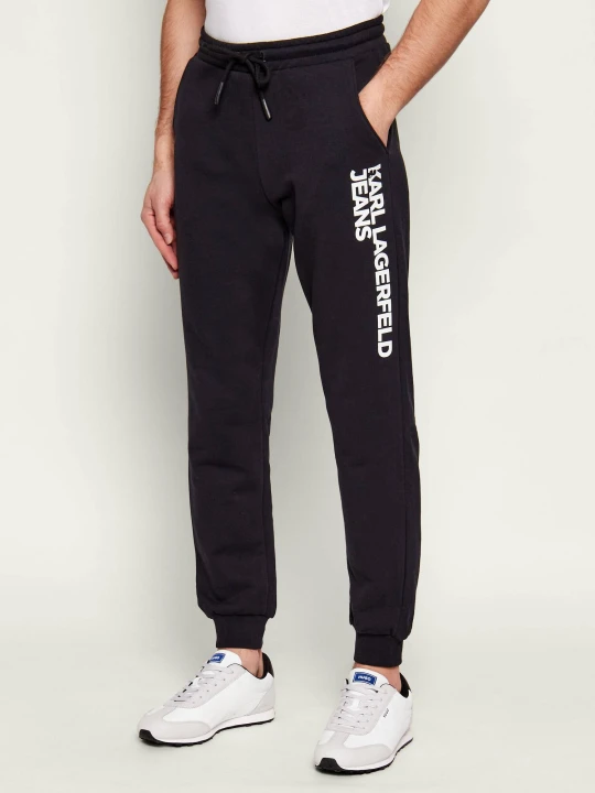Zdjęcie produktu Karl Lagerfeld Jeans Spodnie dresowe | Slim Fit czarny