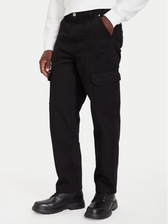Zdjęcie produktu Karl Lagerfeld Jeans Spodnie materiałowe A4M10100 Czarny Regular Fit