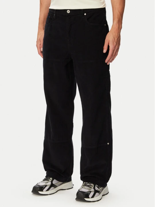 Zdjęcie produktu Karl Lagerfeld Jeans Spodnie materiałowe B3M10017 Czarny Relaxed Fit