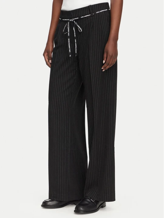 Zdjęcie produktu Karl Lagerfeld Jeans Spodnie materiałowe B3W10019 Czarny Regular Fit