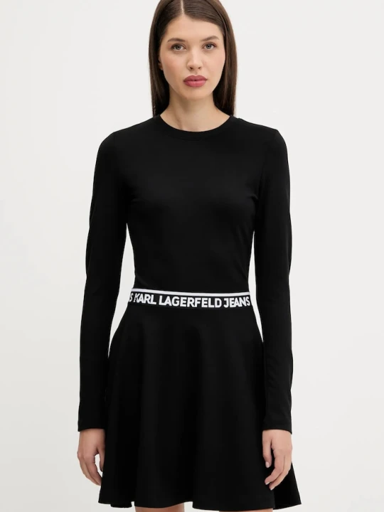 Zdjęcie produktu Karl Lagerfeld Jeans sukienka czarny