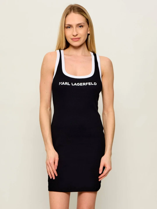 Zdjęcie produktu Karl Lagerfeld Jeans Sukienka Essential czarny