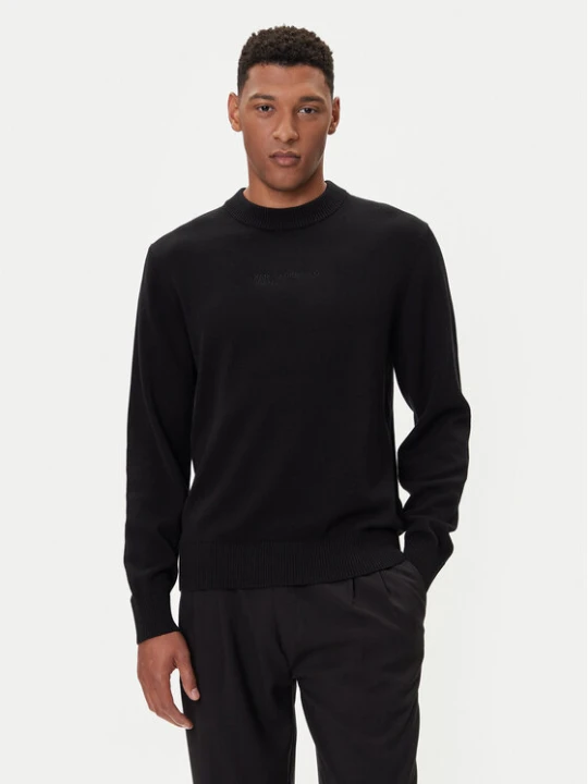 Zdjęcie produktu Karl Lagerfeld Jeans Sweter A4M18033 Czarny Regular Fit