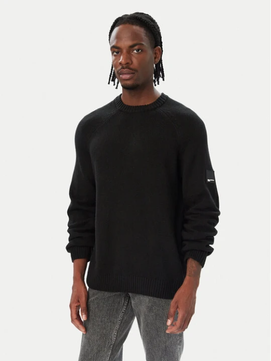 Zdjęcie produktu Karl Lagerfeld Jeans Sweter B4M18063 Czarny Regular Fit