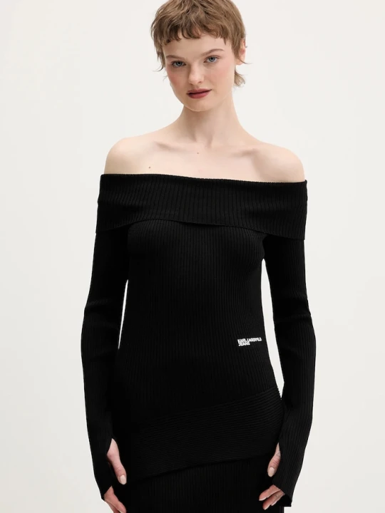 Zdjęcie produktu Karl Lagerfeld Jeans sweter czarny
