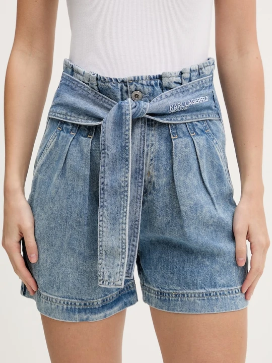 Zdjęcie produktu Karl Lagerfeld Jeans szorty jeansowe niebieski