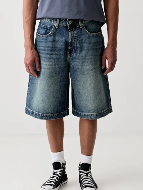 Zdjęcie produktu Karl Lagerfeld Jeans szorty męskie jeansowe niebieski