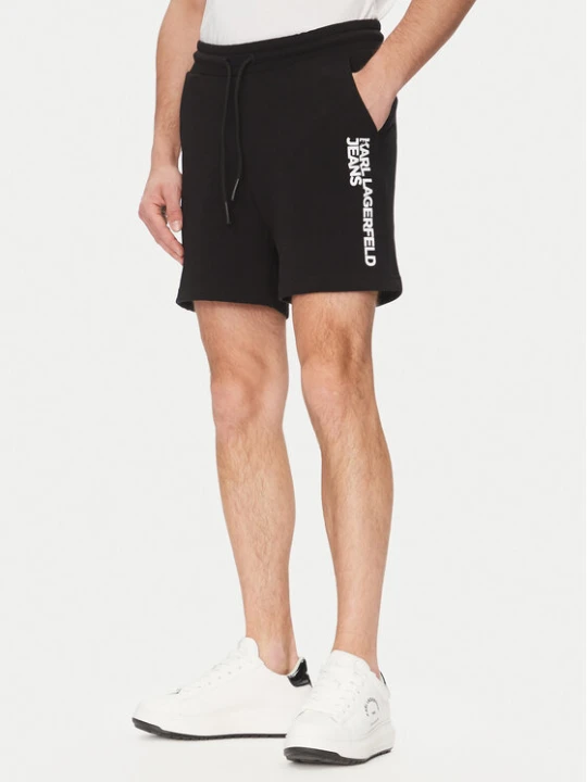 Zdjęcie produktu Karl Lagerfeld Jeans Szorty sportowe A2M10166 Czarny Regular Fit