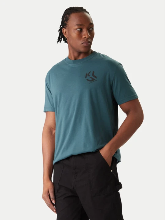 Zdjęcie produktu Karl Lagerfeld Jeans T-Shirt A2M17072 Zielony Regular Fit