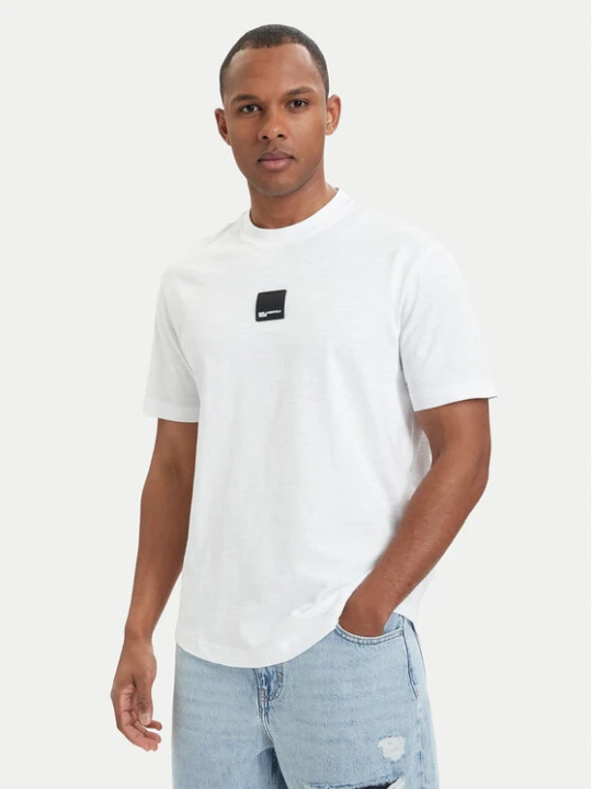 Zdjęcie produktu Karl Lagerfeld Jeans T-Shirt B2M17048 Biały Regular Fit