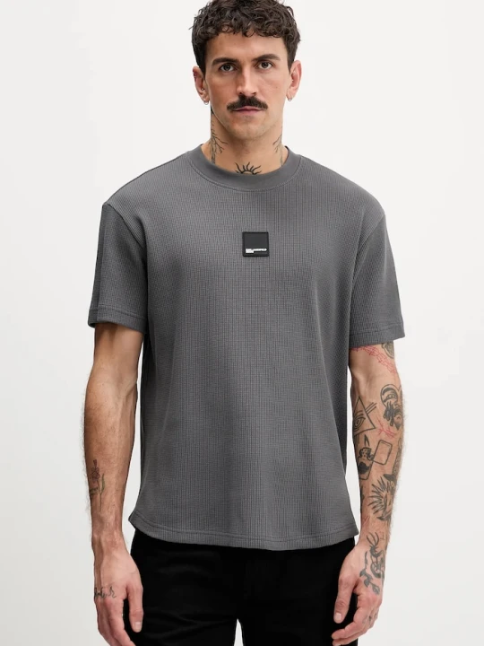 Zdjęcie produktu Karl Lagerfeld Jeans t-shirt bawełniany szary