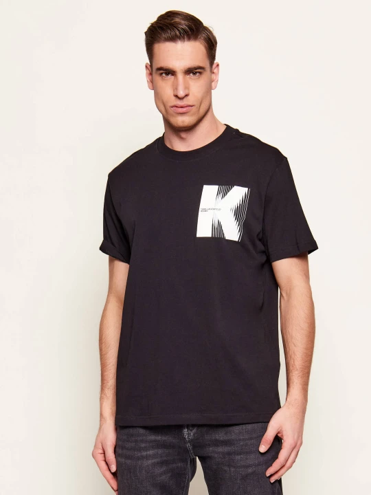 Zdjęcie produktu Karl Lagerfeld Jeans T-shirt K Logo | Regular Fit czarny