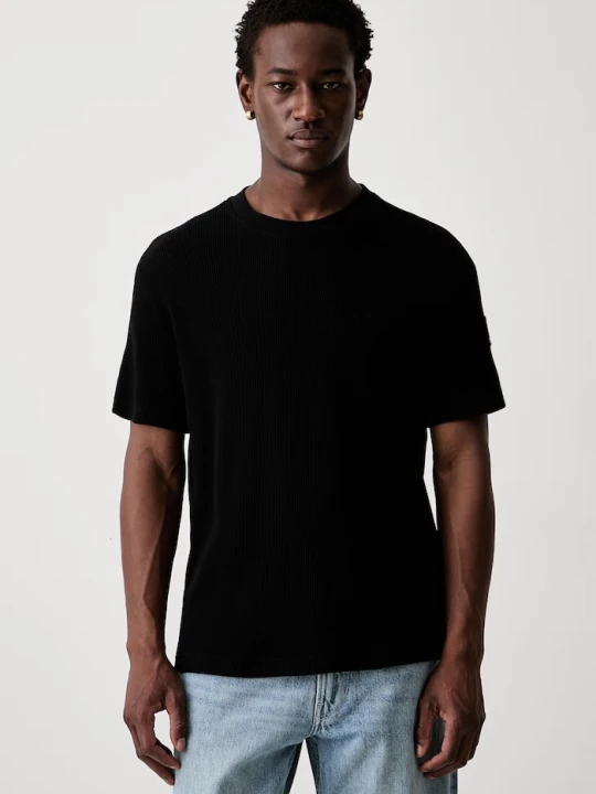Zdjęcie produktu Karl Lagerfeld Jeans T-shirt męski bawełniany czarny