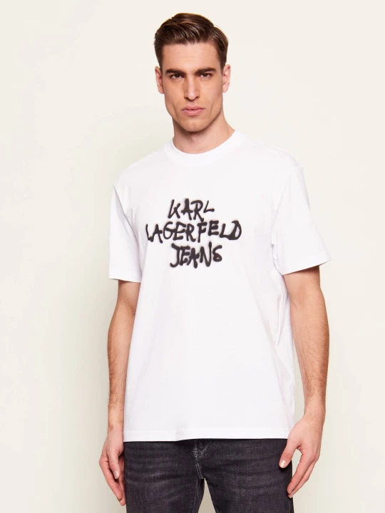 Zdjęcie produktu Karl Lagerfeld Jeans T-shirt | Regular Fit biały
