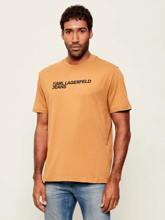 Zdjęcie produktu Karl Lagerfeld Jeans T-shirt | Regular Fit beżowy