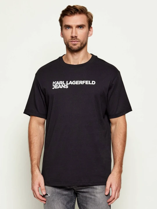 Zdjęcie produktu Karl Lagerfeld Jeans T-shirt | Regular Fit czarny