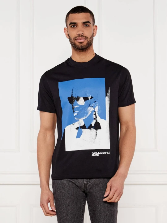 Zdjęcie produktu Karl Lagerfeld Jeans T-shirt | Regular Fit czarny