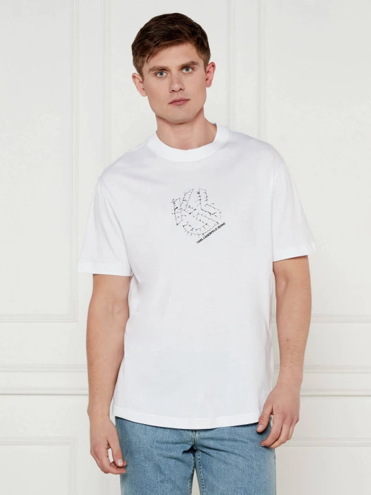 Zdjęcie produktu Karl Lagerfeld Jeans T-shirt | Regular Fit biały