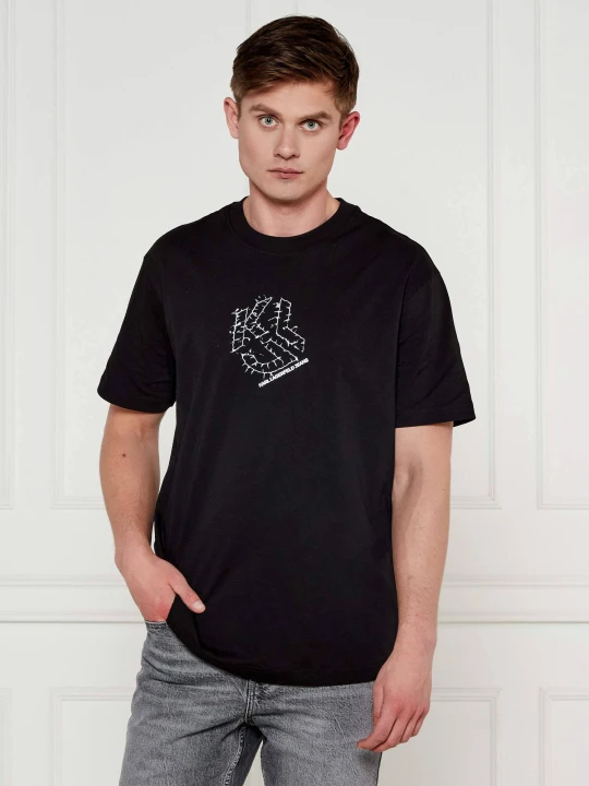 Zdjęcie produktu Karl Lagerfeld Jeans T-shirt | Regular Fit czarny