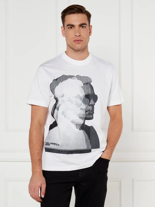 Zdjęcie produktu Karl Lagerfeld Jeans T-shirt | Regular Fit biały