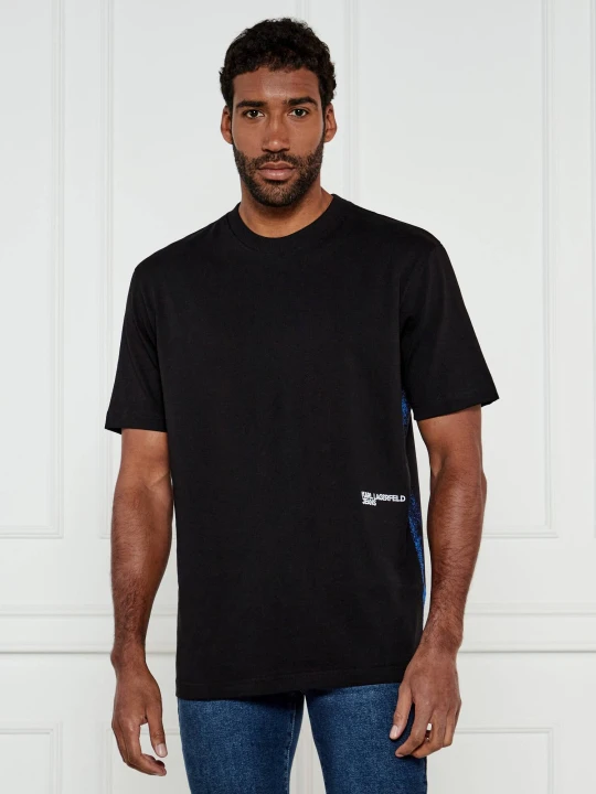 Zdjęcie produktu Karl Lagerfeld Jeans T-shirt | Relaxed fit czarny