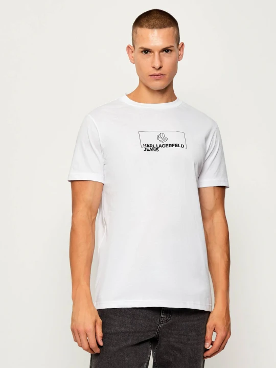 Zdjęcie produktu Karl Lagerfeld Jeans T-shirt | Slim Fit biały