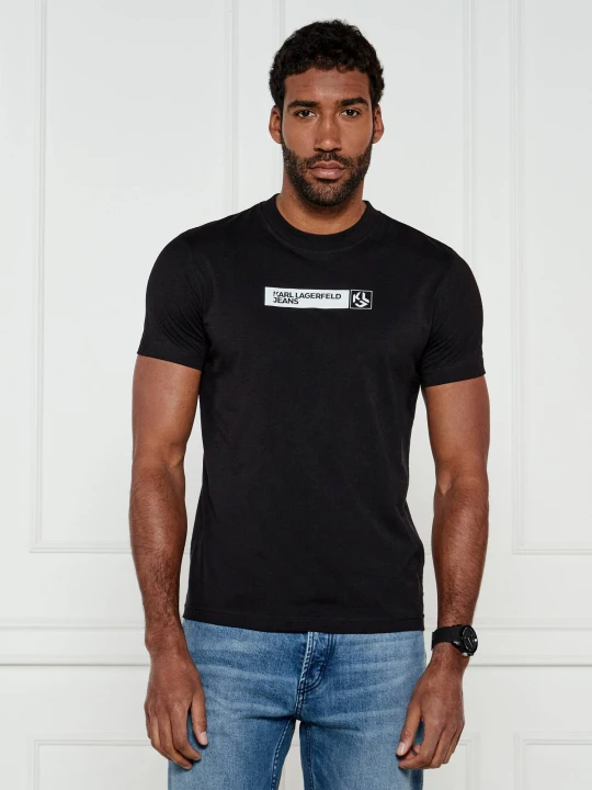 Zdjęcie produktu Karl Lagerfeld Jeans T-shirt | Slim Fit czarny
