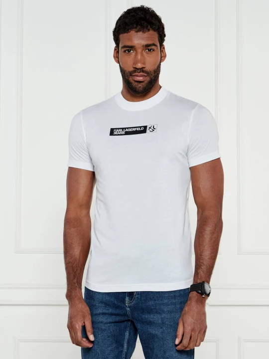 Zdjęcie produktu Karl Lagerfeld Jeans T-shirt | Slim Fit biały