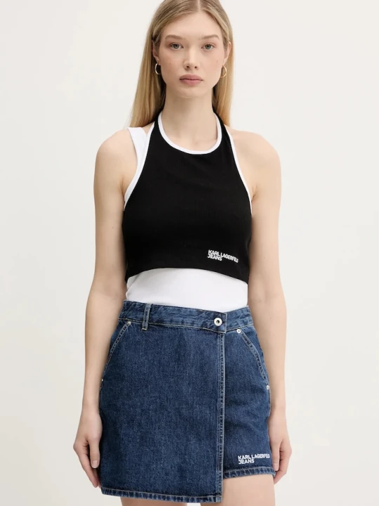Zdjęcie produktu Karl Lagerfeld Jeans top czarny