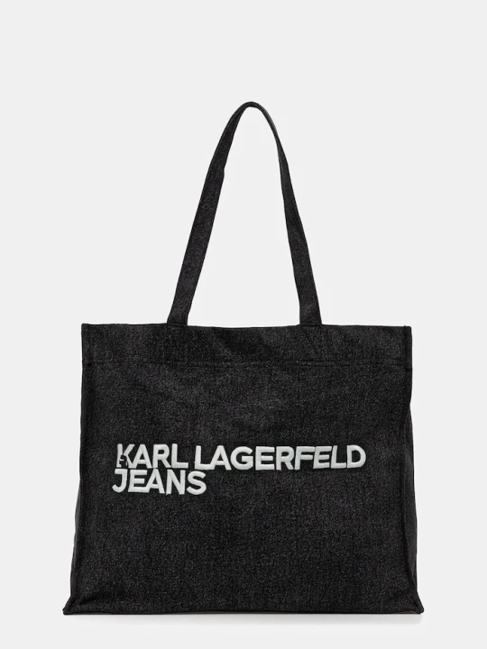 Zdjęcie produktu Karl Lagerfeld Jeans torba jeansowa czarny