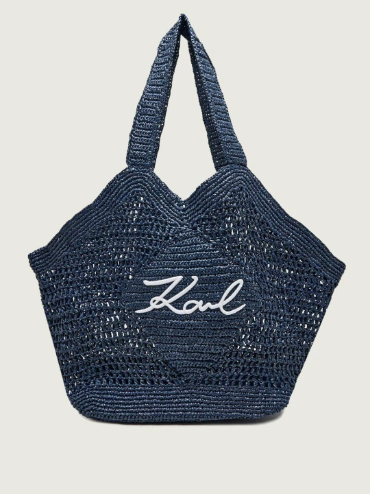 Zdjęcie produktu Karl Lagerfeld Jeans Torba plażowa K/Signature granatowy