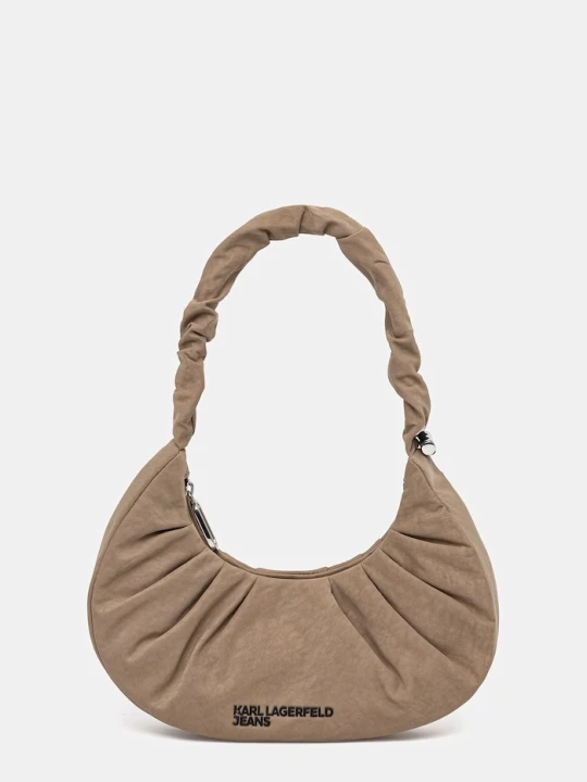 Zdjęcie produktu Karl Lagerfeld Jeans torebka hobo damska beżowy