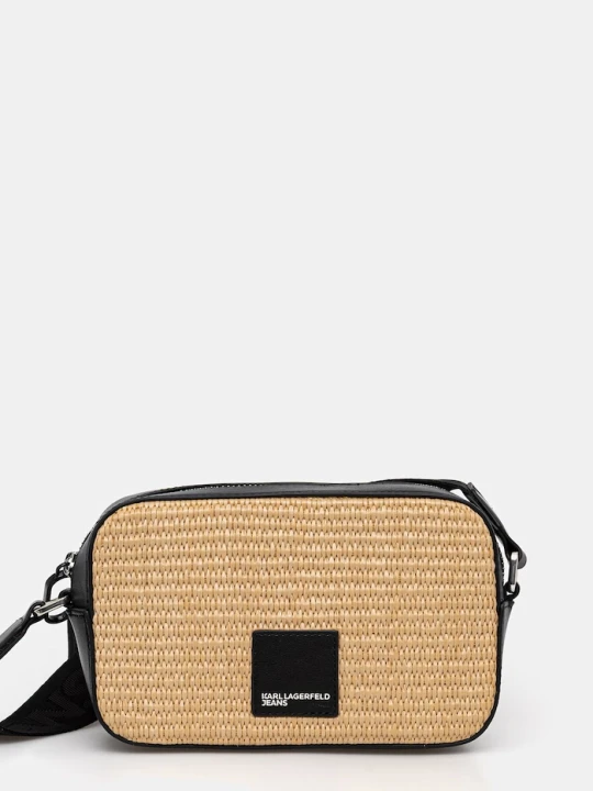 Zdjęcie produktu Karl Lagerfeld Jeans torebka crossbody damska beżowy