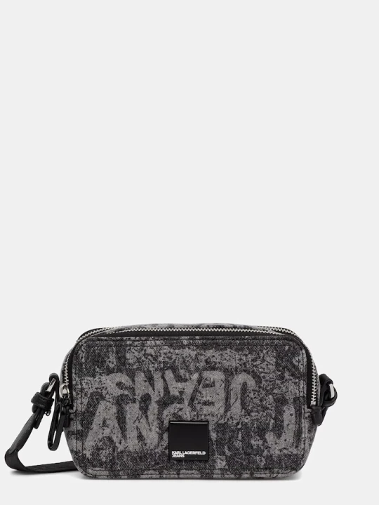 Zdjęcie produktu Karl Lagerfeld Jeans torebka crossbody damska jeansowa czarny
