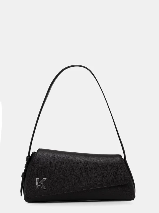 Zdjęcie produktu Karl Lagerfeld Jeans torebka damska skórzana czarny