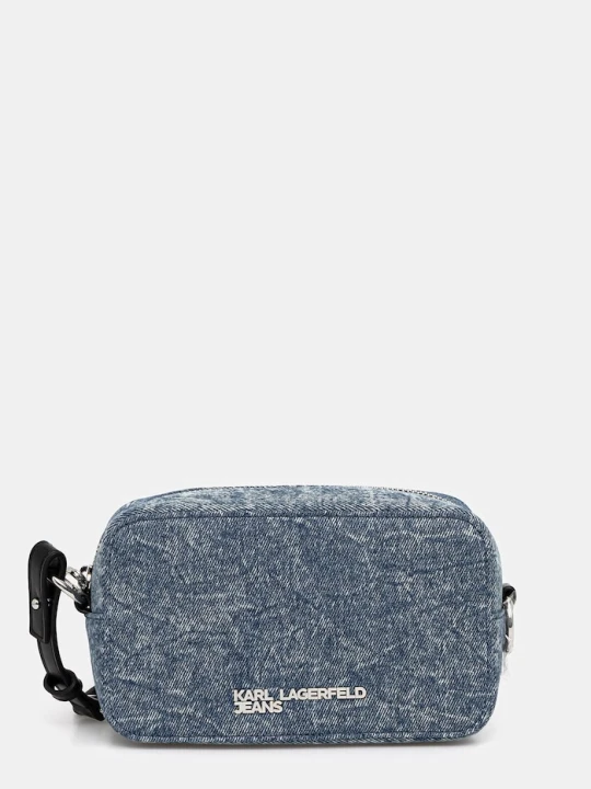 Zdjęcie produktu Karl Lagerfeld Jeans torebka crossbody damska jeansowa niebieski