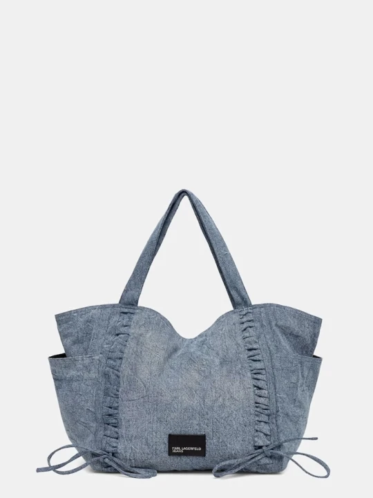 Zdjęcie produktu Karl Lagerfeld Jeans torebka jeansowa niebieski